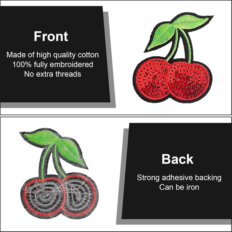 RF-patch 32Pcs Funny Iron on Patches, Embroidered Iron on/Sew on Patch for Clothes, Hats, Jackets, Jeans, Etc - Image 3